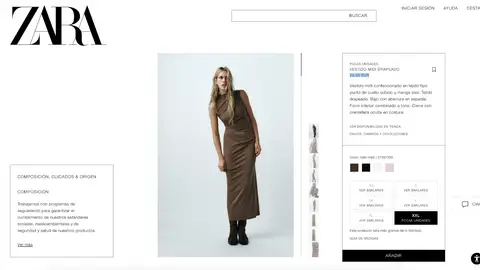 Vestido midi drapeado Vestido midi drapeado