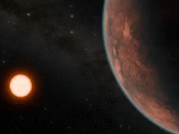 Representación del nuevo exoplaneta descubierto Representación del nuevo exoplaneta descubierto