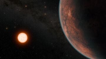 Representación del nuevo exoplaneta descubierto
