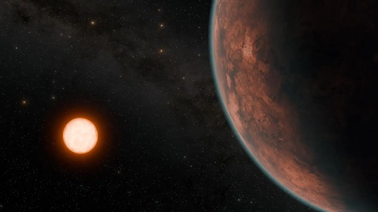 Representaci&oacute;n del nuevo exoplaneta descubierto