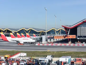 Imagen de archivo del aeropuerto de Madrid-Barajas Adolfo Suárez Imagen de archivo del aeropuerto de Madrid-Barajas Adolfo Suárez