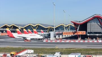 Imagen de archivo del aeropuerto de Madrid-Barajas Adolfo Suárez