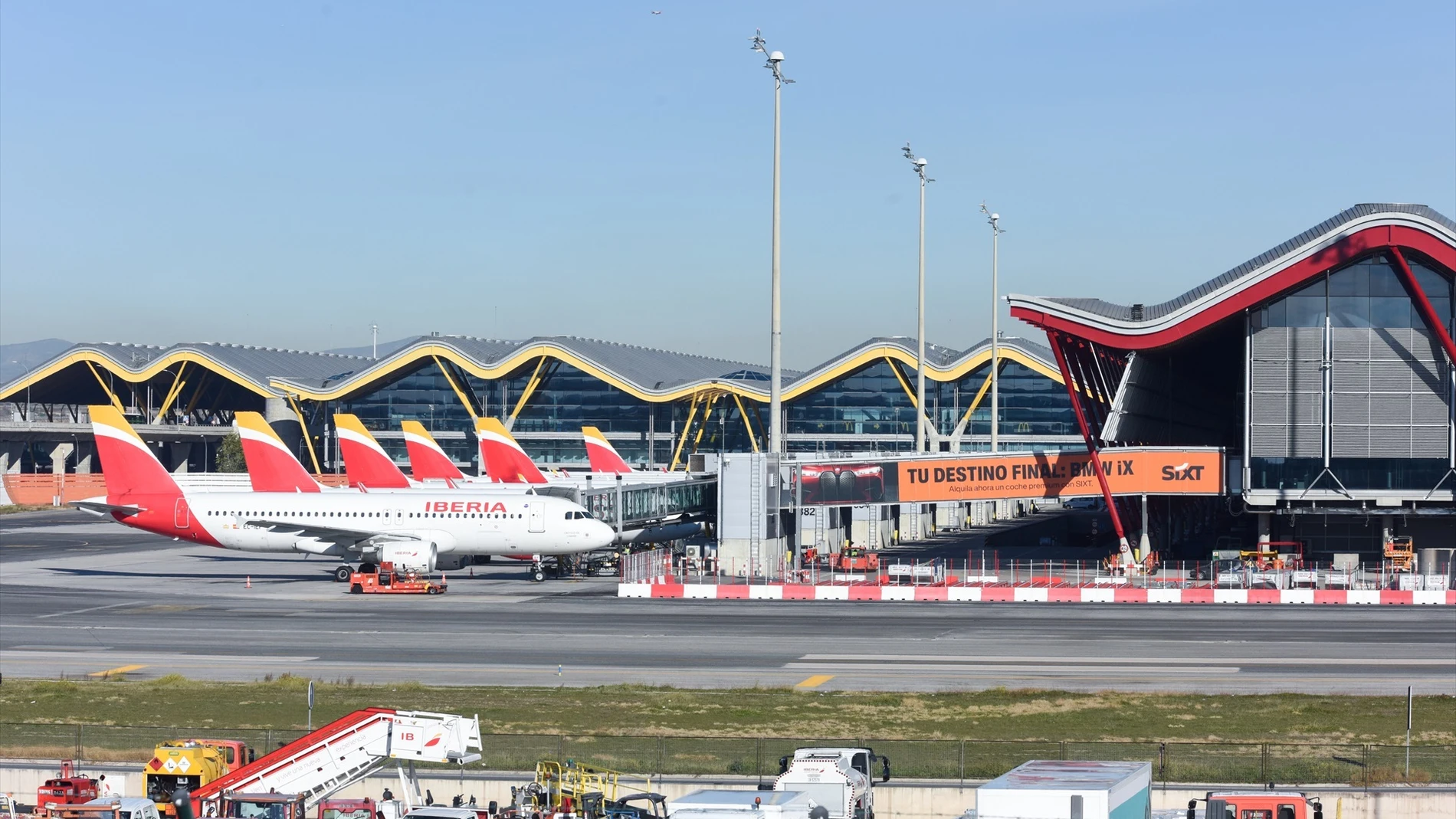 Imagen de archivo del aeropuerto de Madrid-Barajas Adolfo Suárez