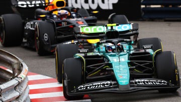 Alonso, por delante de Verstappen en los Libres de Mónaco