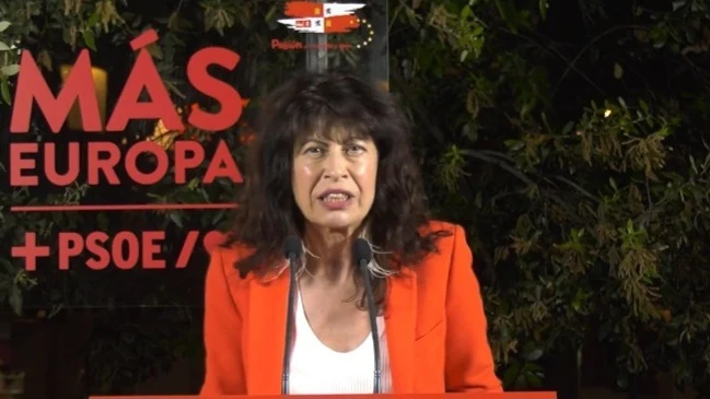 Ministra de Igualdad, Ana Redondo, en un mitin en Valladolid Ministra de Igualdad, Ana Redondo, en un mitin en Valladolid