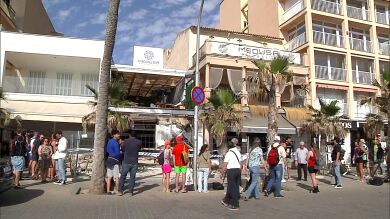Las principales hipótesis de por qué se hundió el local de Mallorca: 