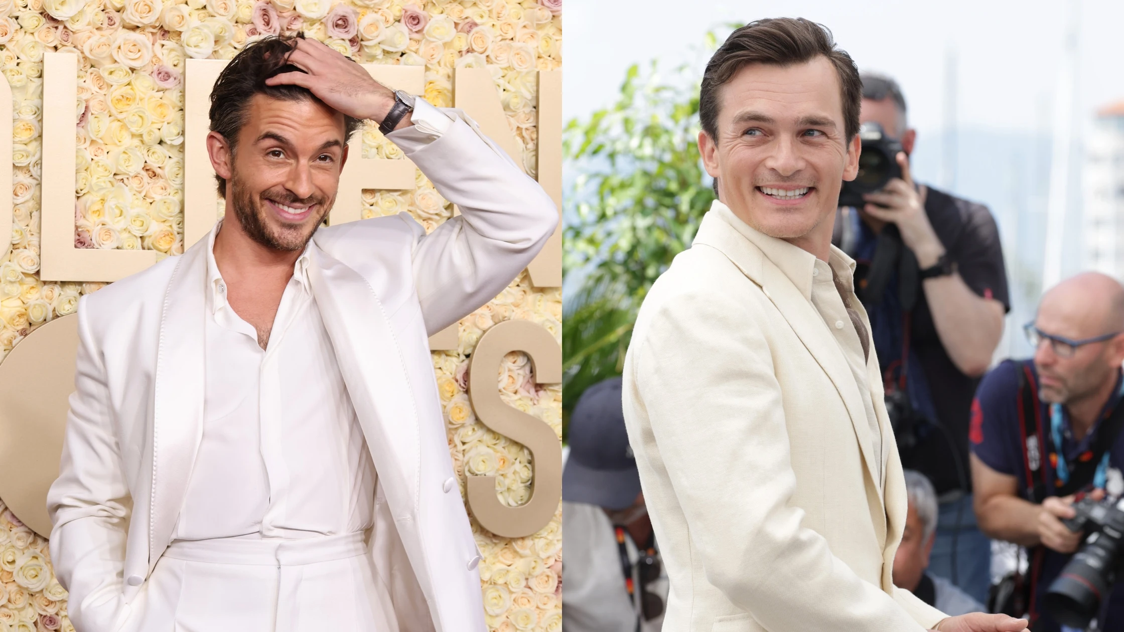 Rupert Friend y Jonathan Bailey