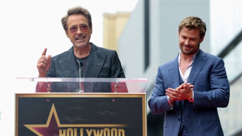 Robert Downey Jr. y Chris Hemsworth