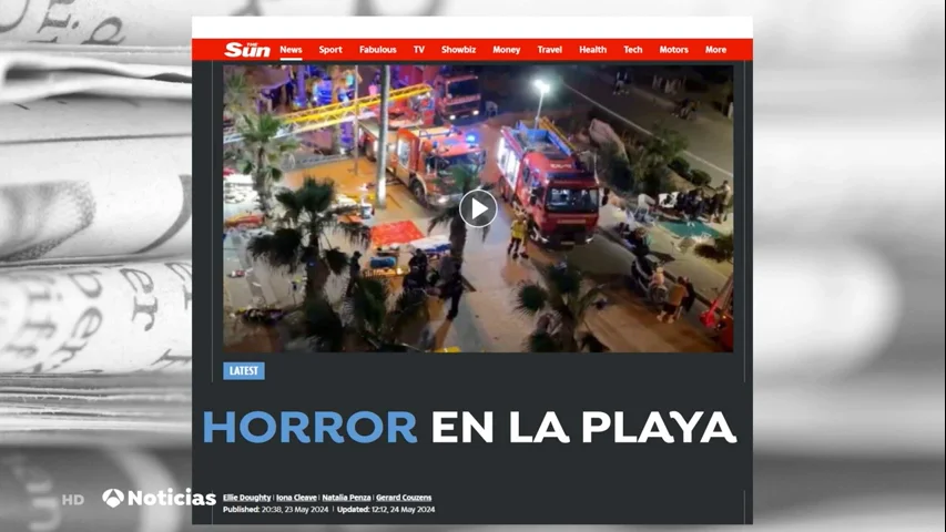 Portada del peri&oacute;dico 'The Sun'