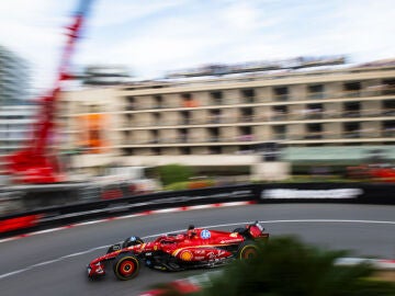 Leclerc en la clasificación del GP de Mónaco