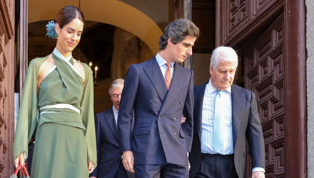 Carlos Fitz-James, Sofía Palazuelo y el Duque de Alba