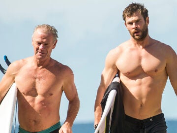 Chris Hemsworth y su padre Craig