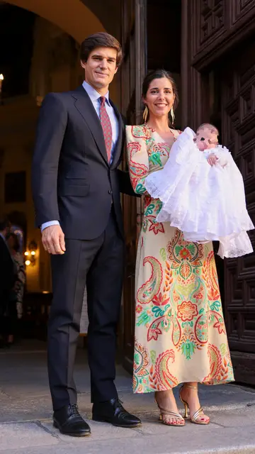 Carlos Fitz-James Stuart y Belén Corsini bautiza a su hijo Carlos Fitz-James Stuart y Belén Corsini bautiza a su hijo