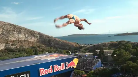 El clavadista español Carlos Gimeno El clavadista español Carlos Gimeno