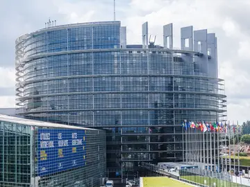 Edificio del Parlamento Europeo en Estrasburgo Edificio del Parlamento Europeo en Estrasburgo