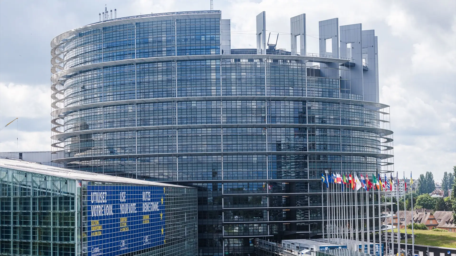 Edificio del Parlamento Europeo en Estrasburgo Edificio del Parlamento Europeo en Estrasburgo
