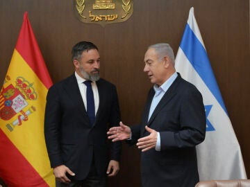 Santiago Abascal y Benjamin Netanyahu