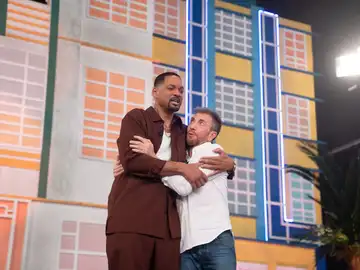 ¡Espectacular! Pablo Motos y Will Smith protagonizan una escena digna de Hollywood ¡Espectacular! Pablo Motos y Will Smith protagonizan una escena digna de Hollywood