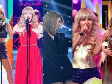 El 'paso' de Taylor Swift por Tu cara me suena antes de llenar el Bernab&eacute;u: estas han sido sus imitaciones m&aacute;s destacadas