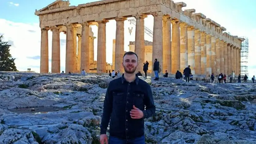 Aurimas Cybas, jugador de baloncesto de 27 años, en una imagen de sus redes sociales Aurimas Cybas, jugador de baloncesto de 27 años, en una imagen de sus redes sociales
