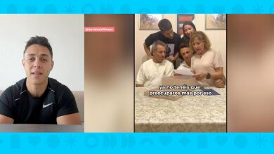 El emotivo momento de un hijo que les dice a sus padres que les va a pagar la hipoteca: 