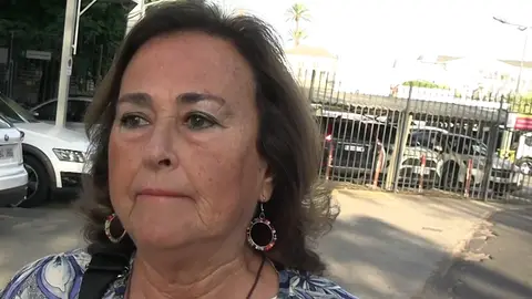 Carmen Tello, antes de la operación de Curro Romero Carmen Tello, antes de la operación de Curro Romero