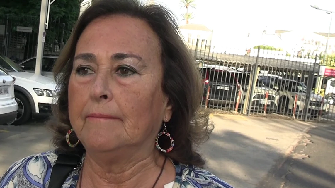 Carmen Tello, antes de la operaci&oacute;n de Curro Romero