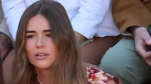 Ana Soria, en la plaza de toros Ana Soria, en la plaza de toros