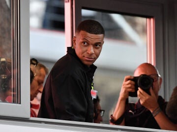 Kylian Mbappé, en el GP de Mónaco de F1