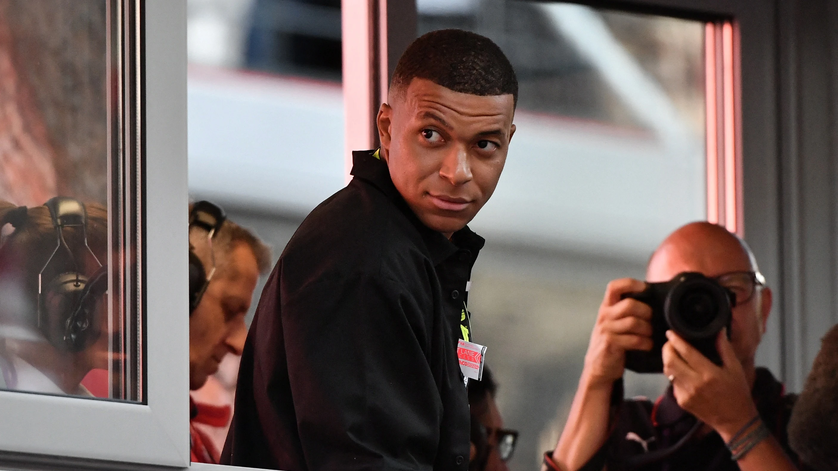 Kylian Mbappé, en el GP de Mónaco de F1 Kylian Mbappé, en el GP de Mónaco de F1