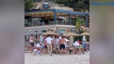 Una despedida de soltero en Mallorca acaba en una pelea multitudinaria: 