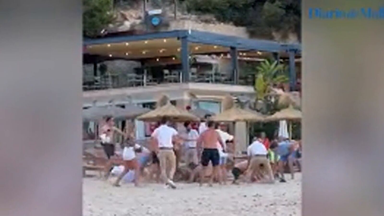 Una despedida de soltero en Mallorca acaba en una pelea multitudinaria: 