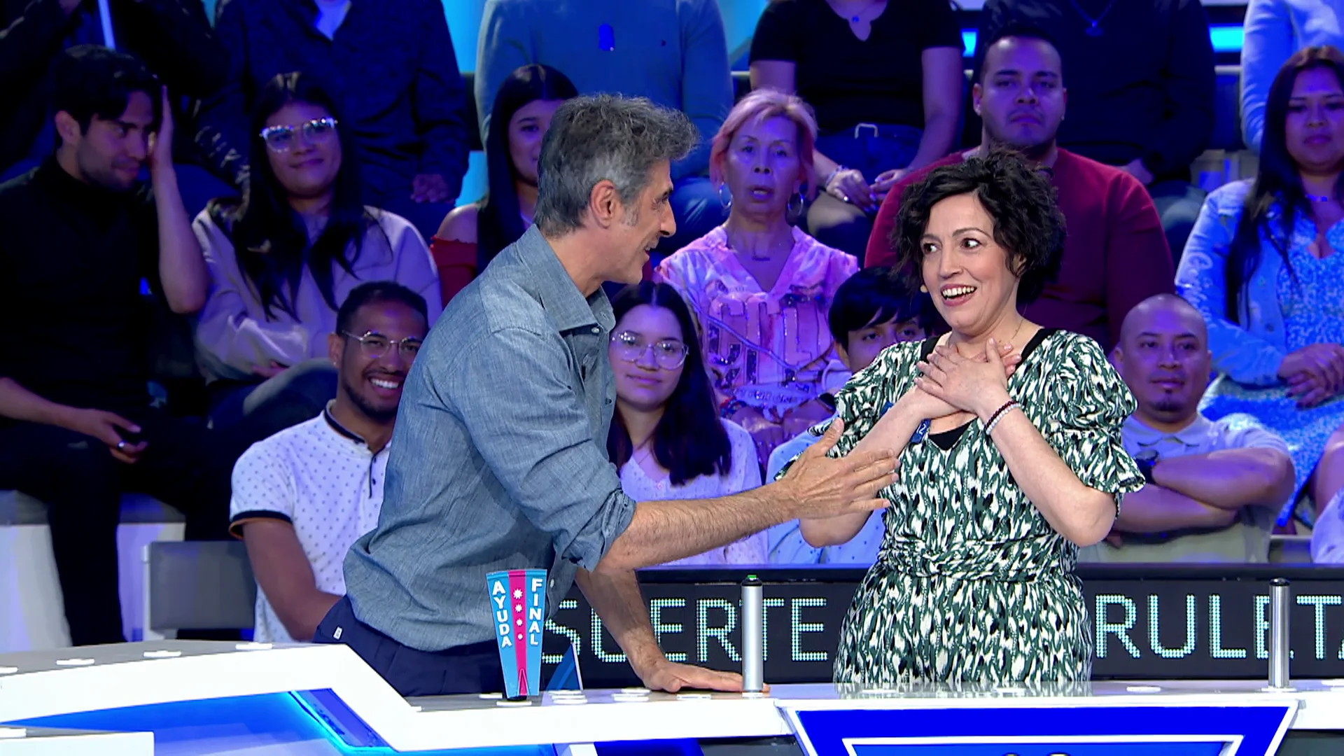 Jorge Fern&aacute;ndez, impotente ante la jugada de Beatriz: "&iexcl;Pero por qu&eacute; has tirado as&iacute;!"