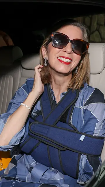 Margarita Vargas, en el cumpleaños de Victoriano Valencia Margarita Vargas, en el cumpleaños de Victoriano Valencia