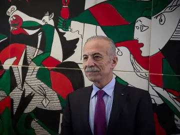 El embajador de Palestina en España, Husni Abdel Wahed El embajador de Palestina en España, Husni Abdel Wahed