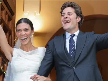 Lucía Páramo tras su boda con Pascu Lucía Páramo tras su boda con Pascu