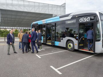 Imagen de archivo de un autobús de Alsa