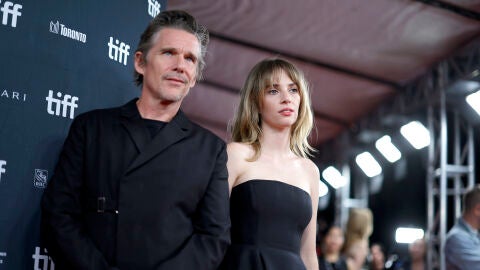 Ethan Hawke y Maya Hawke