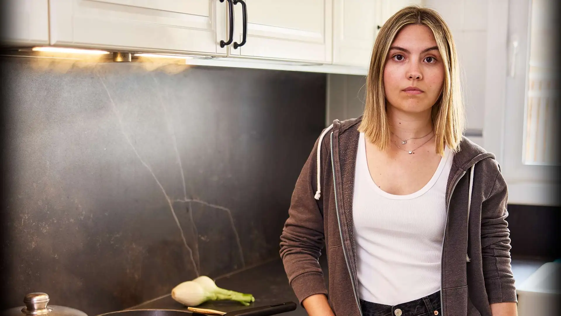 Mujer que padece Miastenia Mujer que padece Miastenia