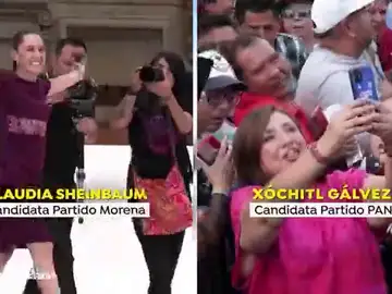 Claudia Sheinbaum y Xóchitl Gálvez, las candidatas que conseguirán que México lo presida una mujer Claudia Sheinbaum y Xóchitl Gálvez, las candidatas que conseguirán que México lo presida una mujer