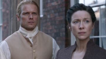 Jamie y Claire en la temporada 7 de Outlander