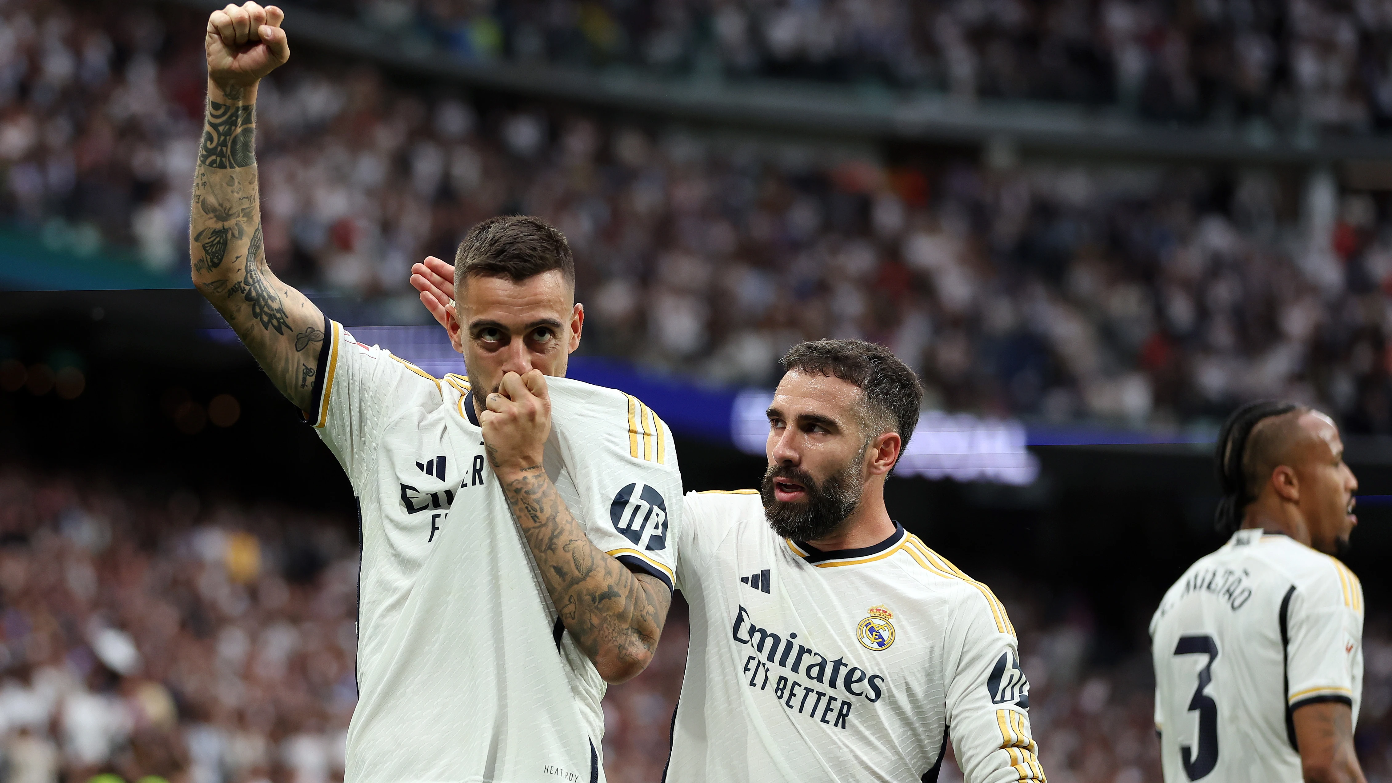 Joselu y Carvajal