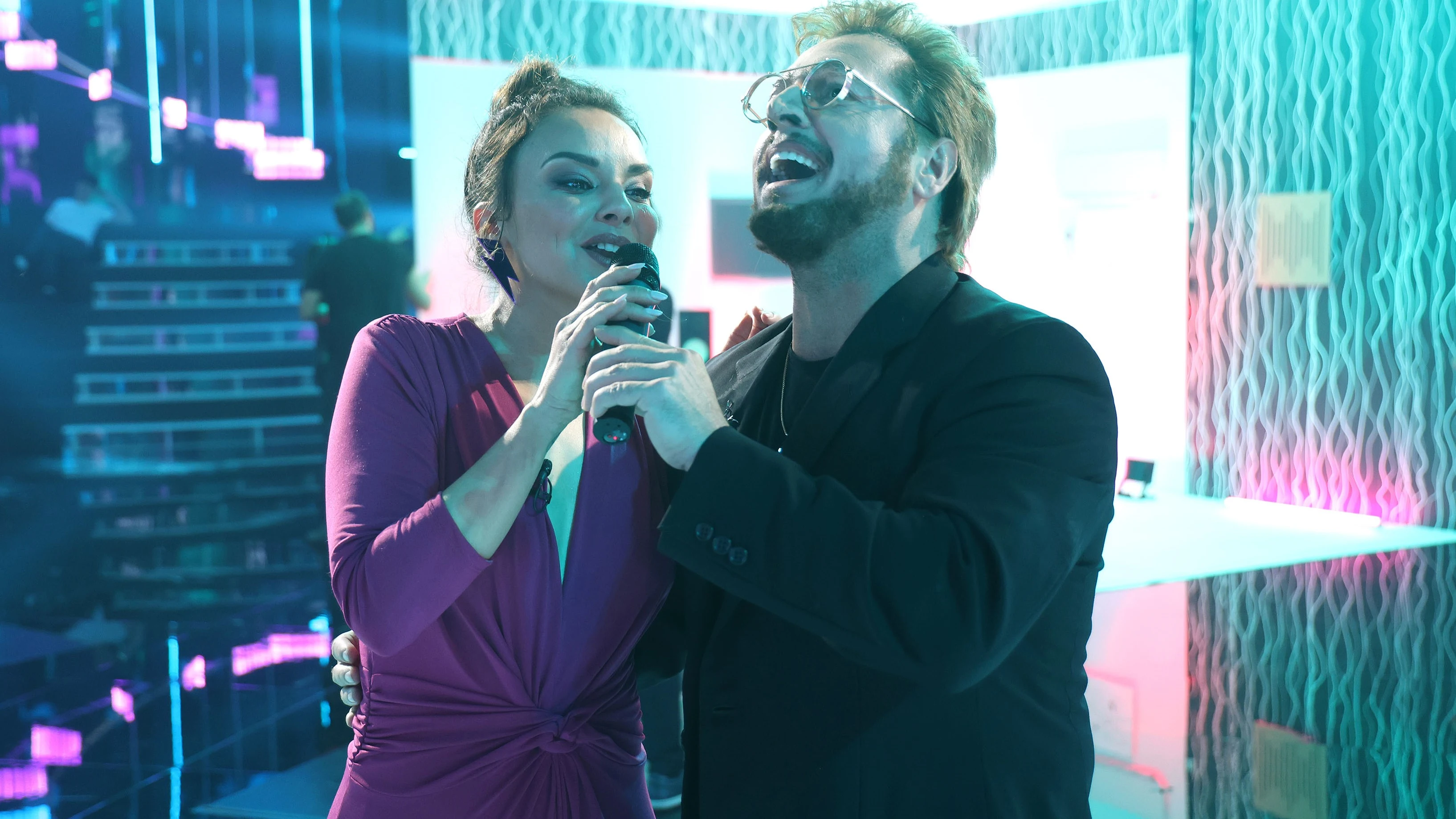 El dueto inédito de David Bustamante y Chenoa durante la grabación de Tu cara me suena 11 El dueto inédito de David Bustamante y Chenoa durante la grabación de Tu cara me suena 11