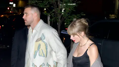 Travis Kelce y Taylor Swift