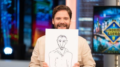 Pablo Motos y Daniel Brühl ponen a prueba su talento para dibujar: 
