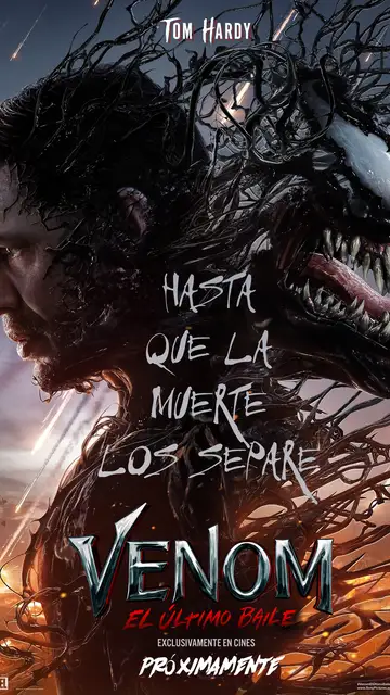 Póster de Venom: El último baile Póster de Venom: El último baile