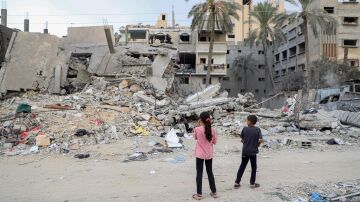 Niños en Gaza