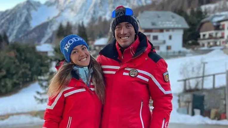 Jean Daniel Pession y Elisa Arlian