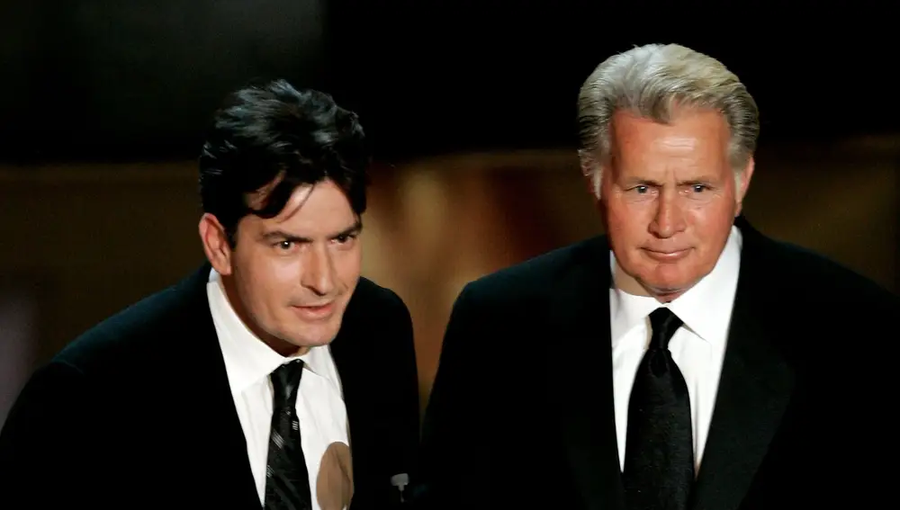 Charlie y Martin Sheen Charlie y Martin Sheen