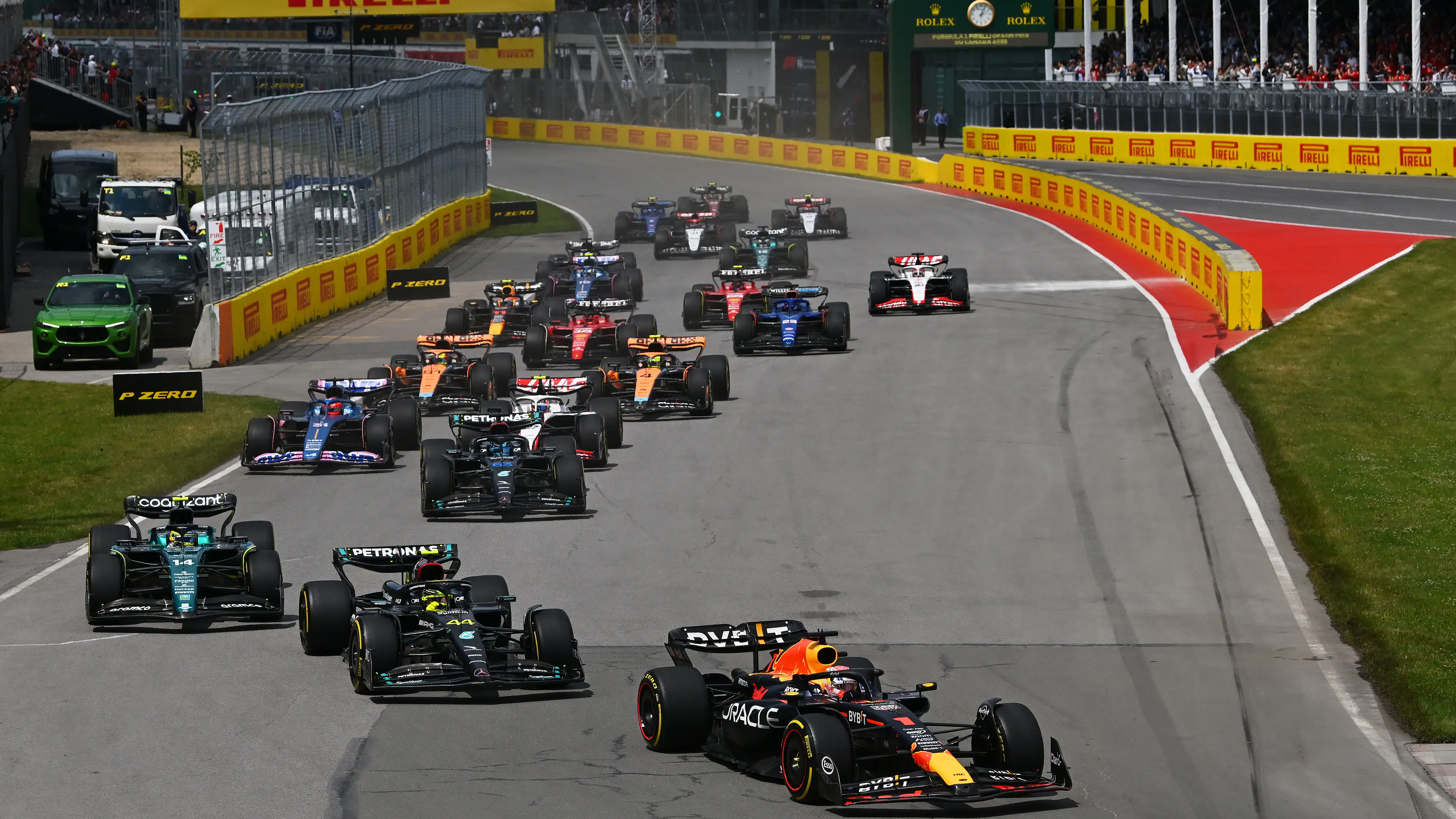 Imagen de la salida del GP de Canadá 2023 Imagen de la salida del GP de Canadá 2023